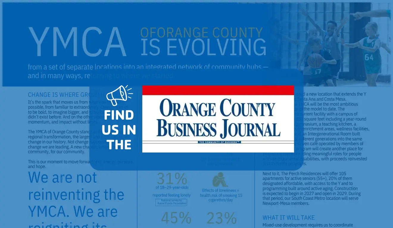 YMCA of Orange County featured in Orange County Business Journal article